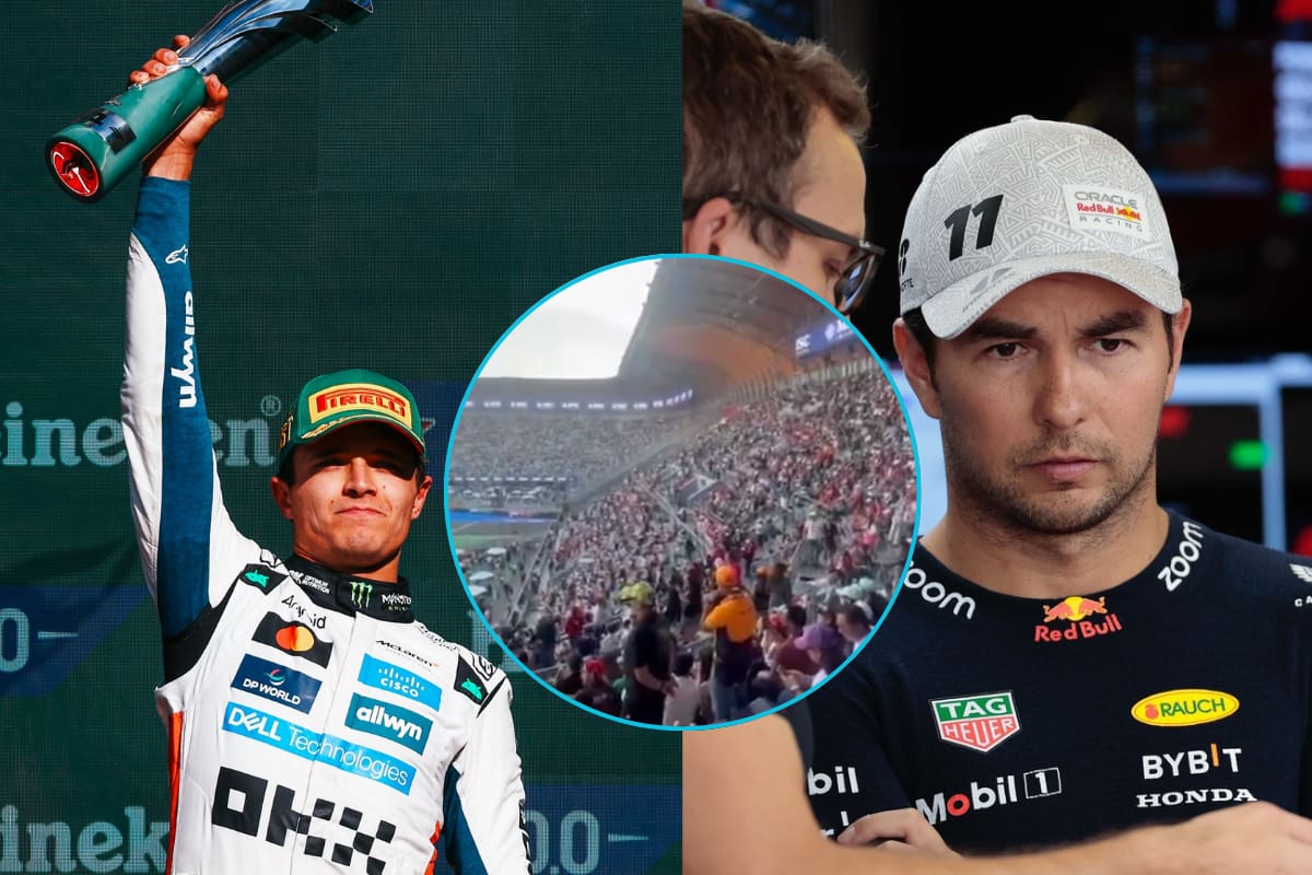 Checo Pérez defiende a Lando Norris y reprueba abucheos en México y Brasil, ¿Qué dijo?