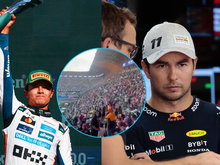 Checo Pérez defiende a Lando Norris y reprueba abucheos en México y Brasil, ¿Qué dijo?