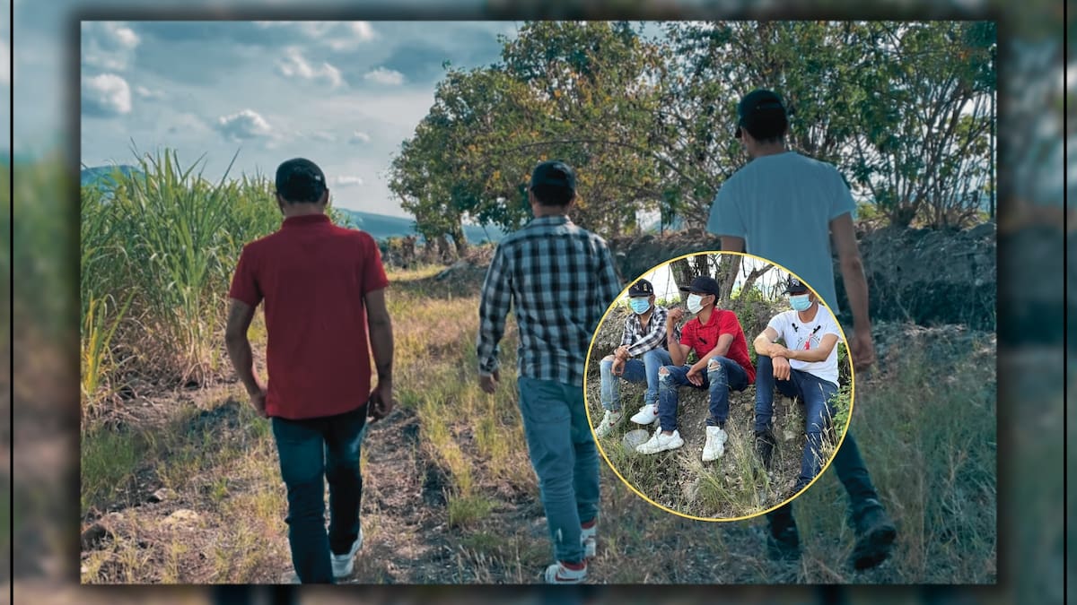 Exmilitares colombianos denuncian reclutamiento forzado por el CJNG. Foto: Especial (El Universal)