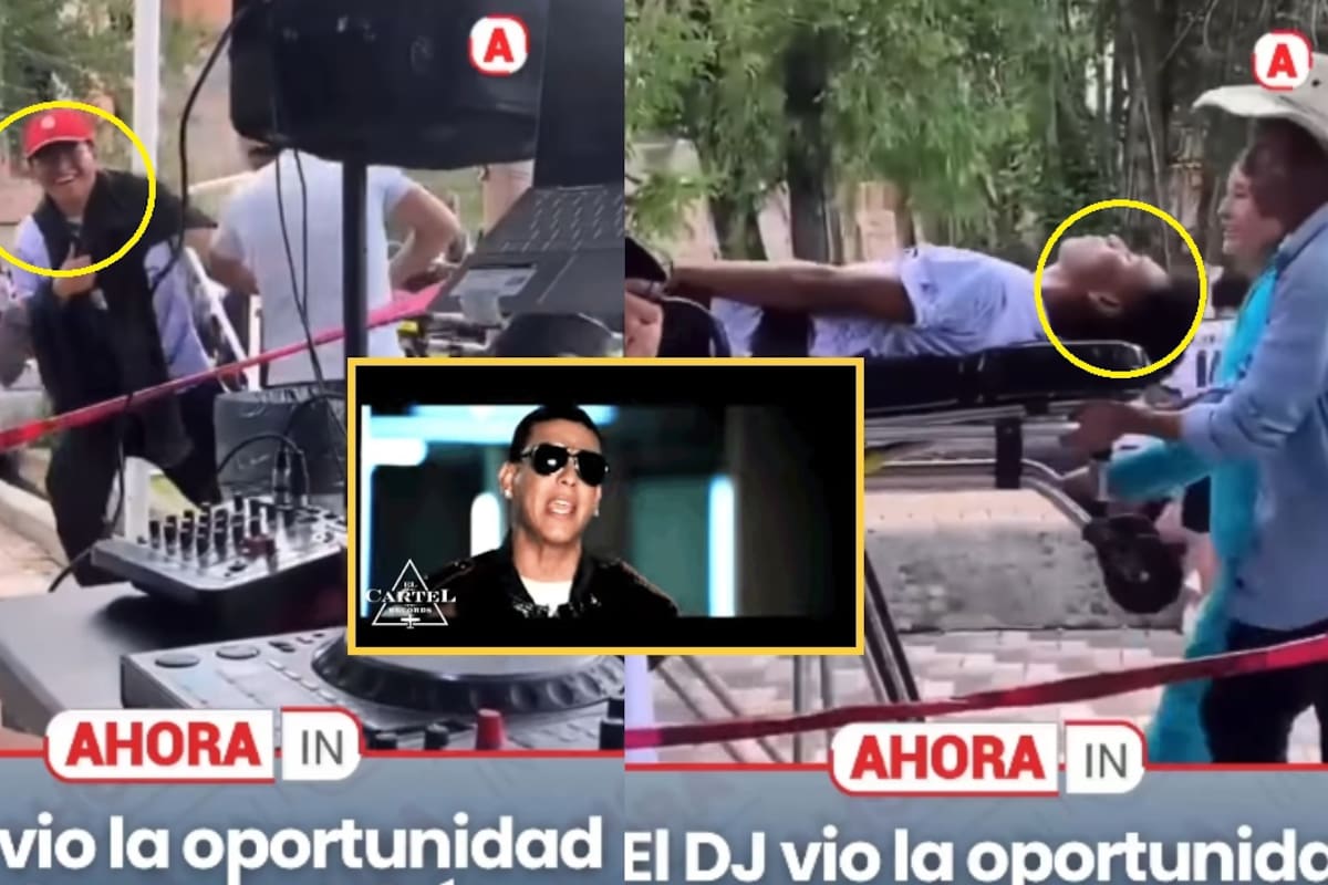DJ le pone banda sonora al drama: Llamado de Emergencia de Daddy Yankee sonó cuando sacaban a un hombre en camilla