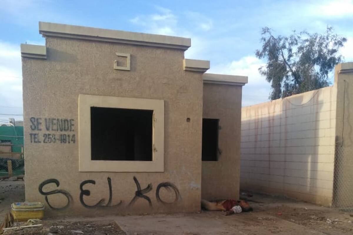 Asesinan a hombre en una casa abandonada