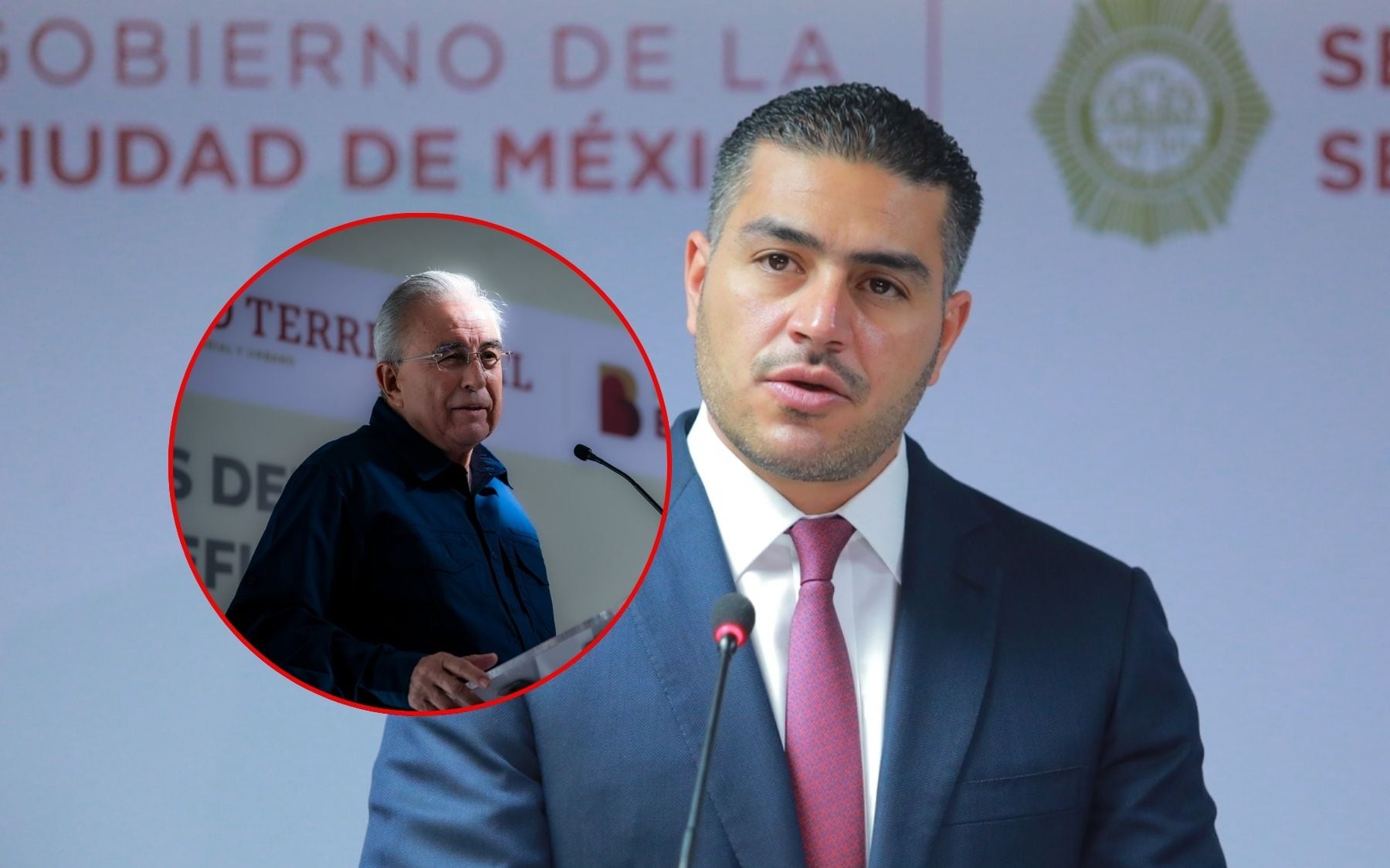 Omar García Harfuch aclara que Rubén Rocha Moya no pidió seguridad y revela que la SSPC recomendó asignarle escoltas por el contexto de violencia en Sinaloa. | Crédito: Especial/Banco digital GH