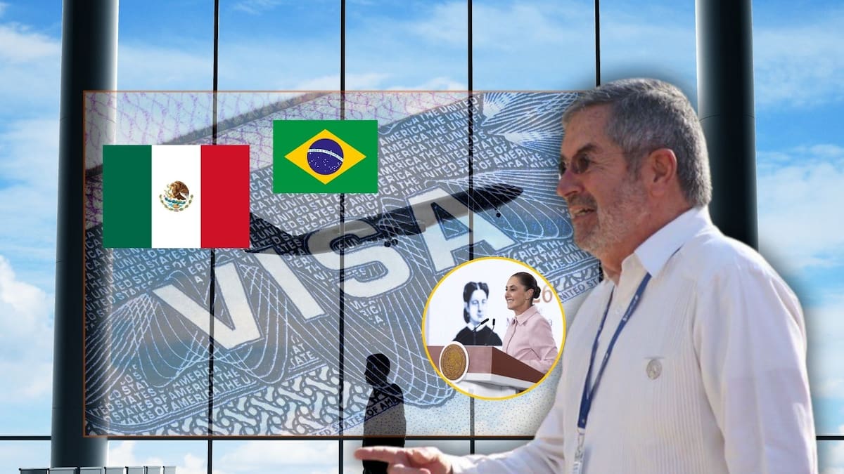 México reactiva la visa electrónica para brasileños: será 100% en línea, solo para ingreso aéreo y de una sola entrada, y no sustituye la visa consular con vigencia de hasta 10 años