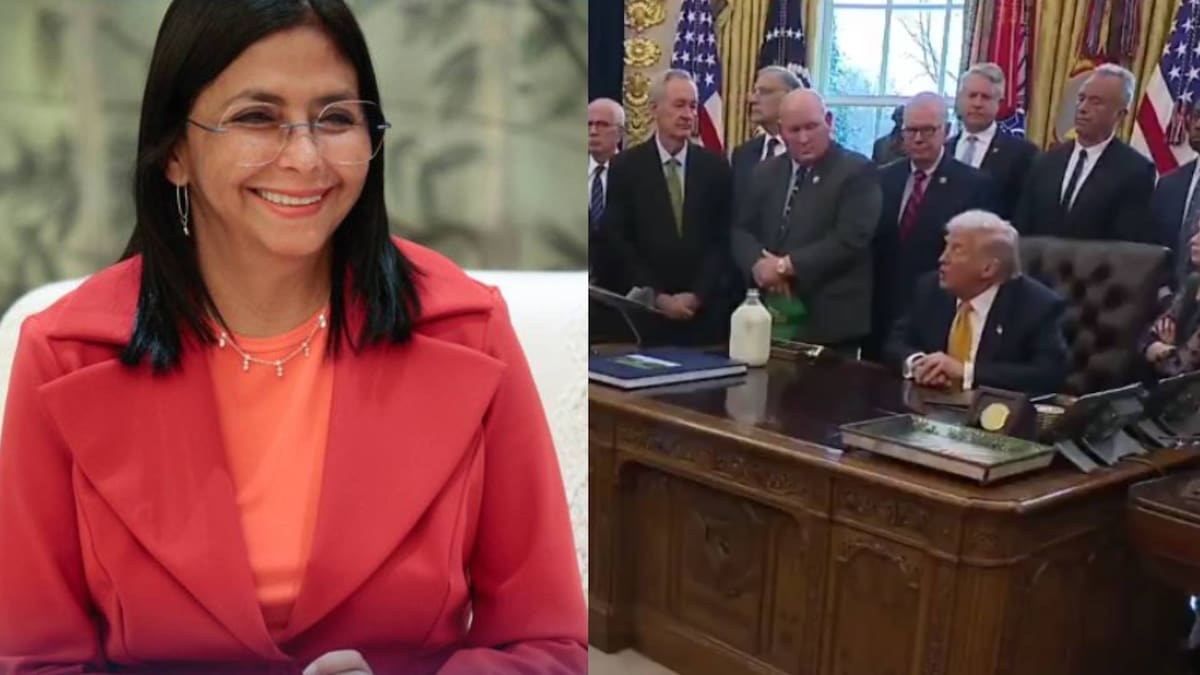 El diálogo ocurrió el miércoles 14 de enero, un día antes de que Trump reciba en Washington a la líder opositora venezolana María Corina Machado, y se produce en medio de señales de reactivación diplomática, anuncios sobre petróleo y la liberación de presos políticos en Venezuela. Foto Capture.