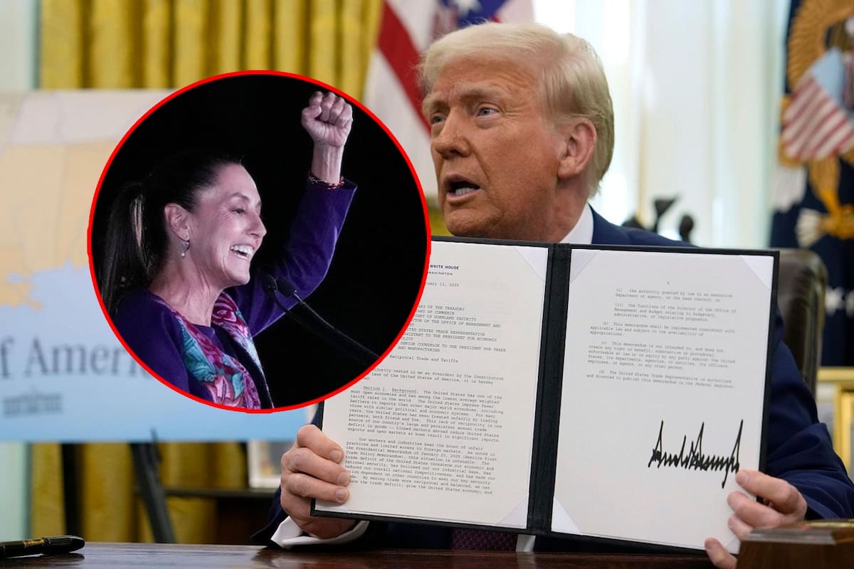 OFICIAL: Estados Unidos aplaza aranceles para México y Canadá; Trump firma orden ejecutiva