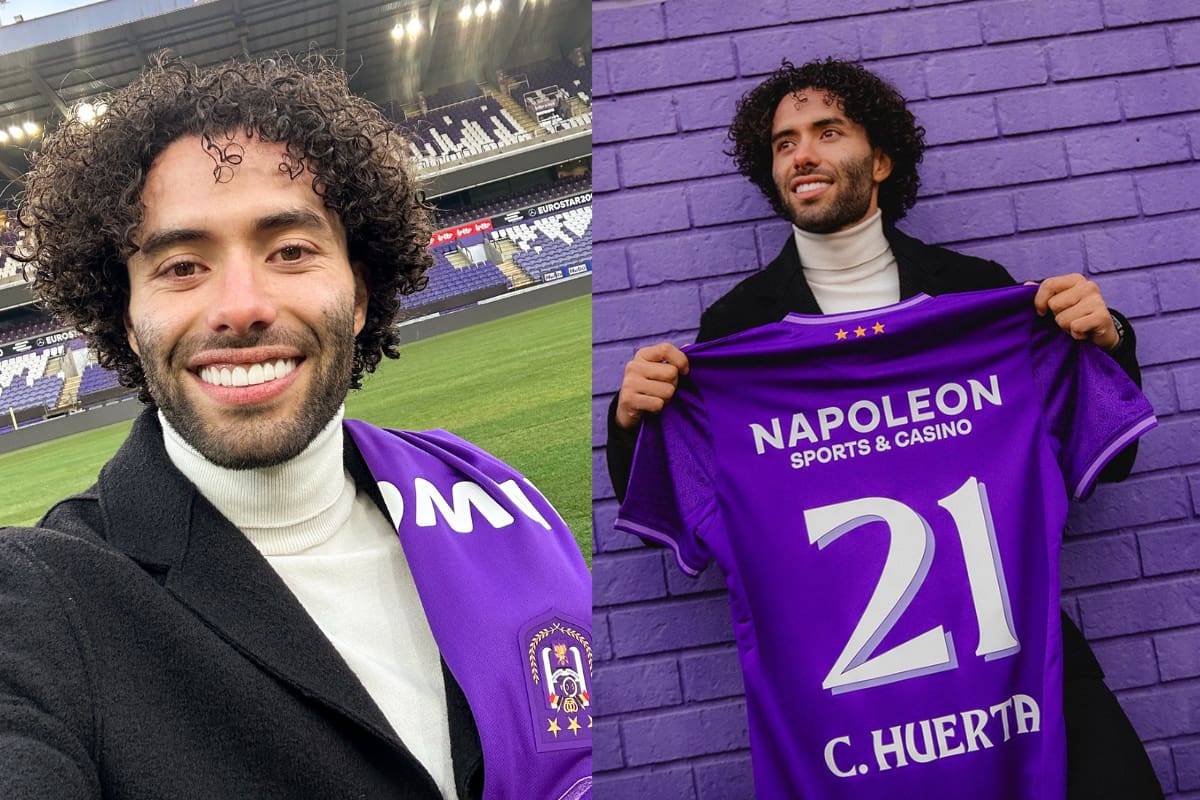 ¡Oficial! César ‘Chino’ Huerta es presentado como nuevo jugador del Anderlecht de Bélgica