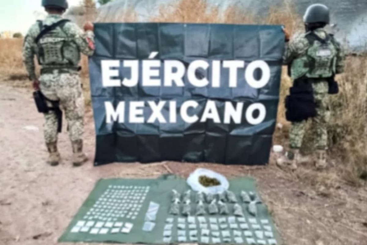 Operativo en Culiacán: autoridades aseguran cristal, cocaína y marihuana durante recorridos de vigilancia