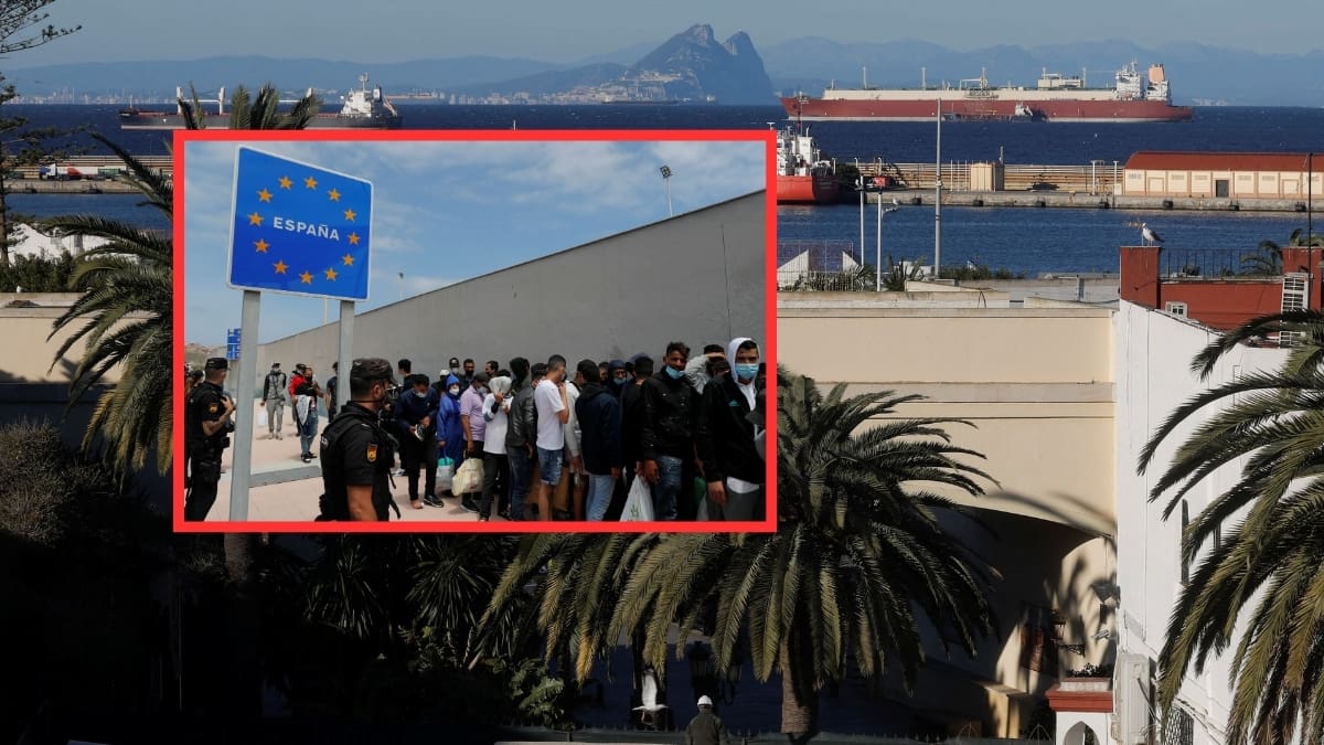 Cruce masivo hacia Ceuta: miles de migrantes llegan a nado desde Marruecos, desbordan la frontera y obligan a España a reforzar la seguridad tras fallo del Tribunal Supremo sobre devoluciones