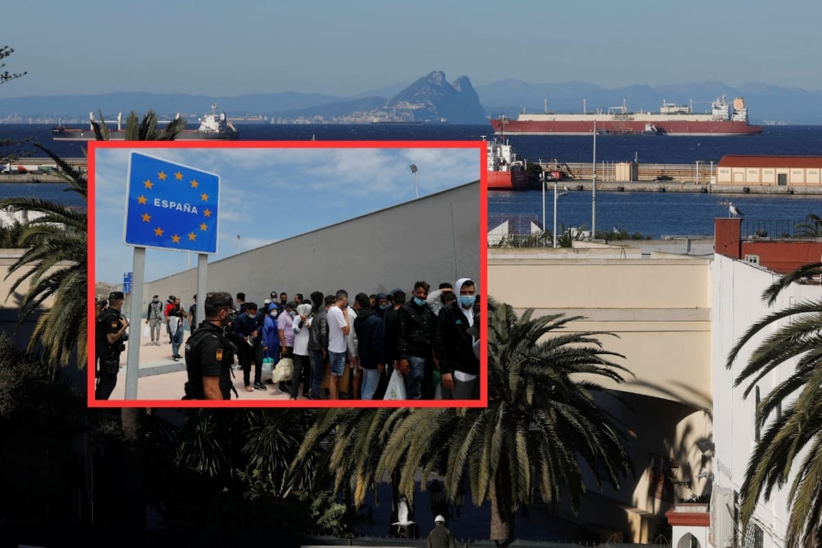 Cruce masivo hacia Ceuta: miles de migrantes llegan a nado desde Marruecos, desbordan la frontera y obligan a España a reforzar la seguridad tras fallo del Tribunal Supremo sobre devoluciones