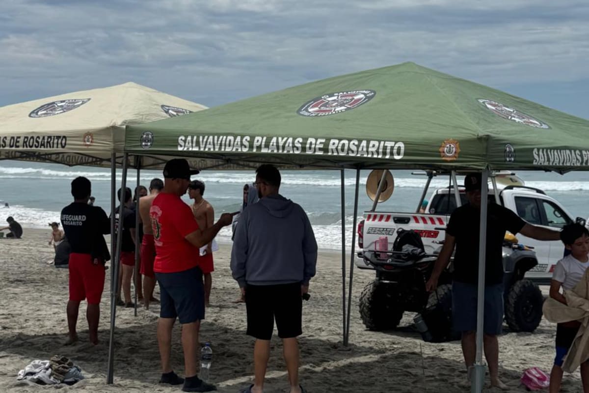 Inician campamento de verano de Salvavidas en Rosarito con 70 menores