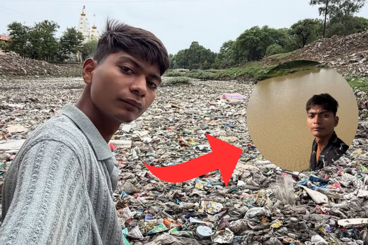 Joven de 20 años limpia por su cuenta distintos ríos contaminados de India después de que un grupo de voluntarios abandonara el proyecto y sus videos terminaran exponiendo un problema que afecta a 271 ríos del país