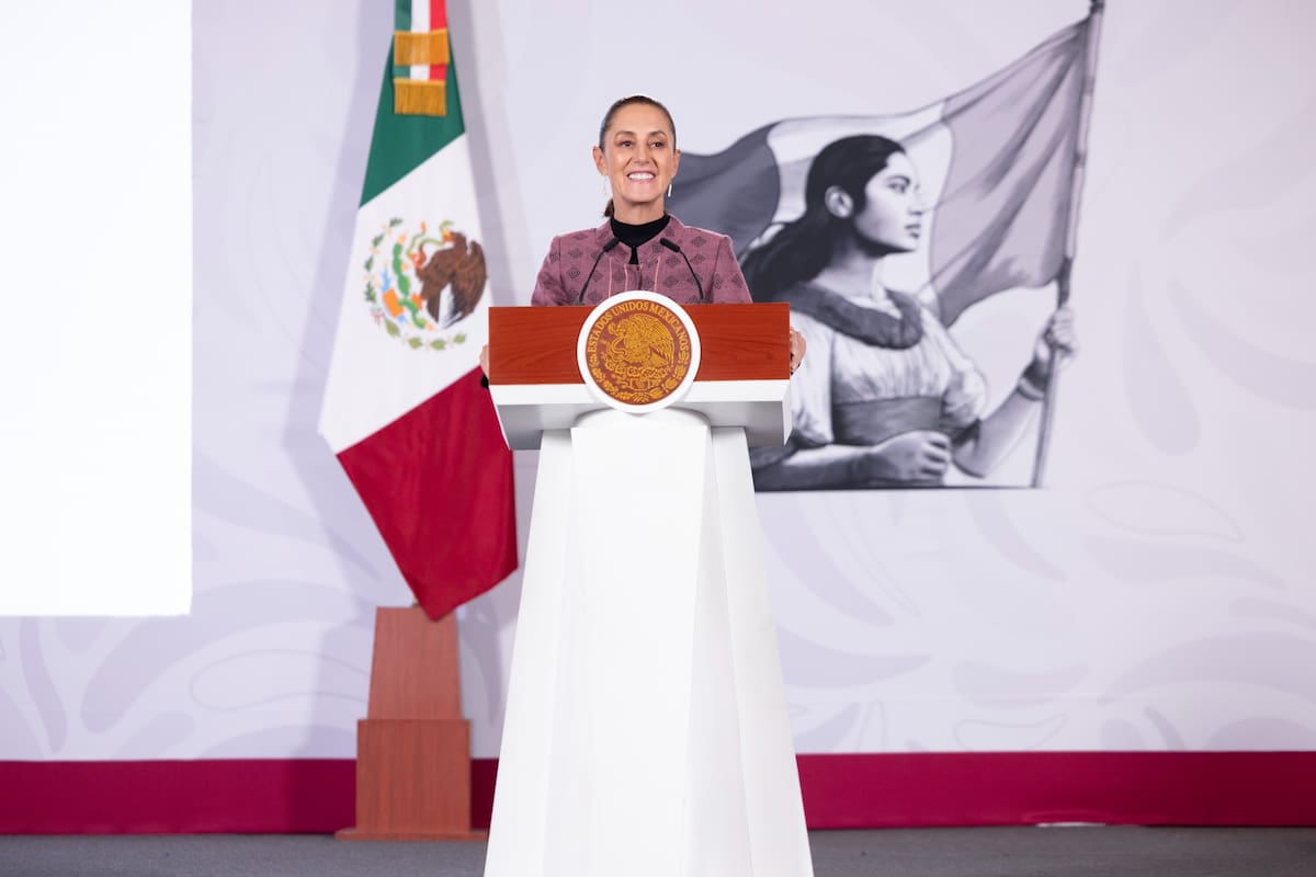Claudia Sheinbaum en conferencia de prensa