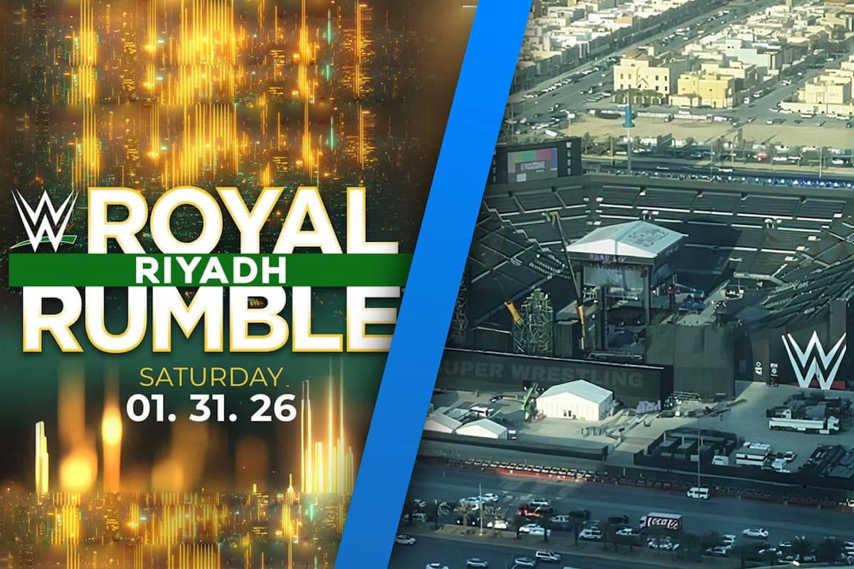 Arabia Saudita construyó un estadio exclusivamente para el Royal Rumble 2026