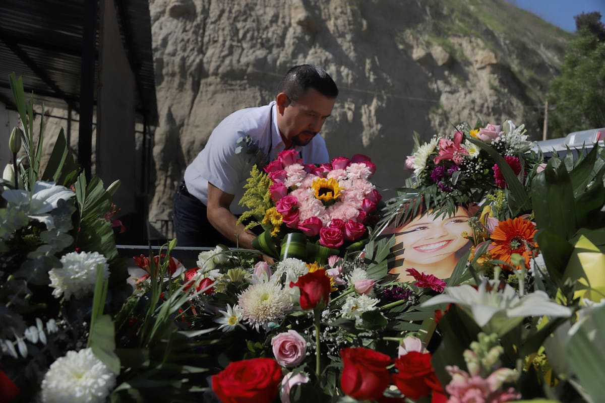 Acudió a funeral de Marbella su presunto feminicida