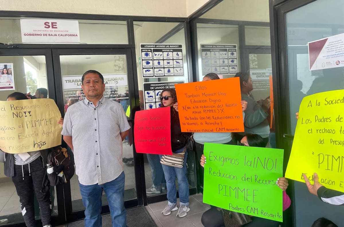 David Muñoz Rivera, inspector de escuelas secundarias en Rosarito, aseguró que se ven limitados para brindar una educación de calidad.