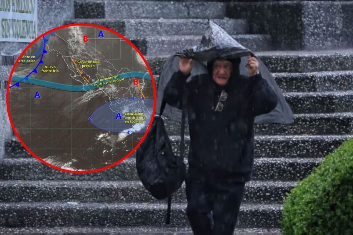 SMN alerta: lluvias fuertes y tormentas eléctricas afectarán gran parte de México este 21 de abril