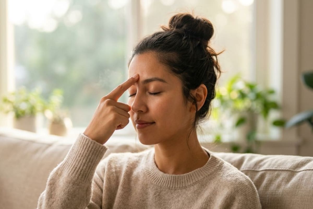 El “botón del pánico” en tu rostro: Cómo resetear tu ansiedad en 30 segundos con este punto secreto