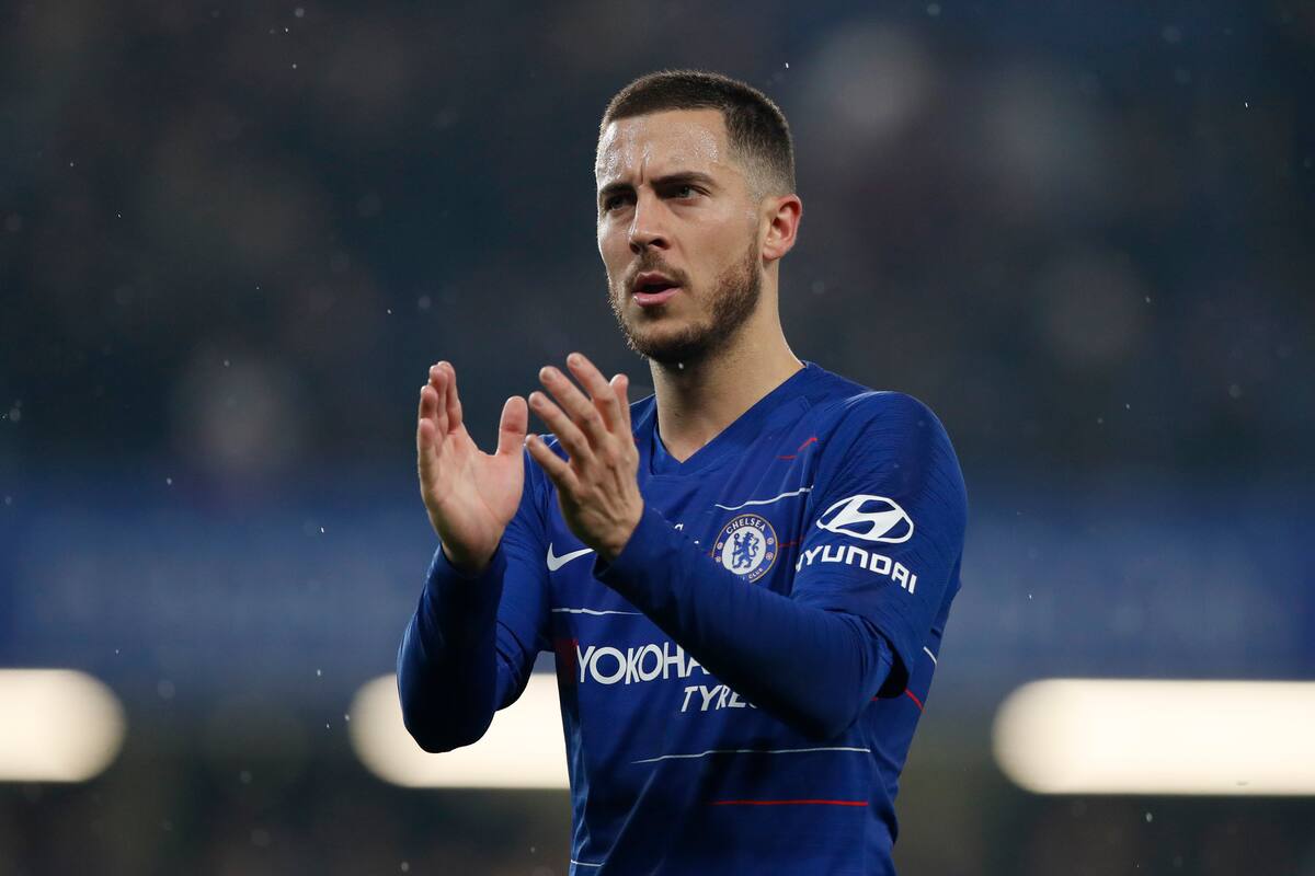 Sin jugar, Eden Hazard supera a Cristiano Ronaldo