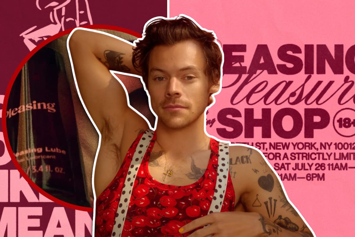 Harry Styles lanza colección dedicada al placer sexual con su marca ‘Pleasing’