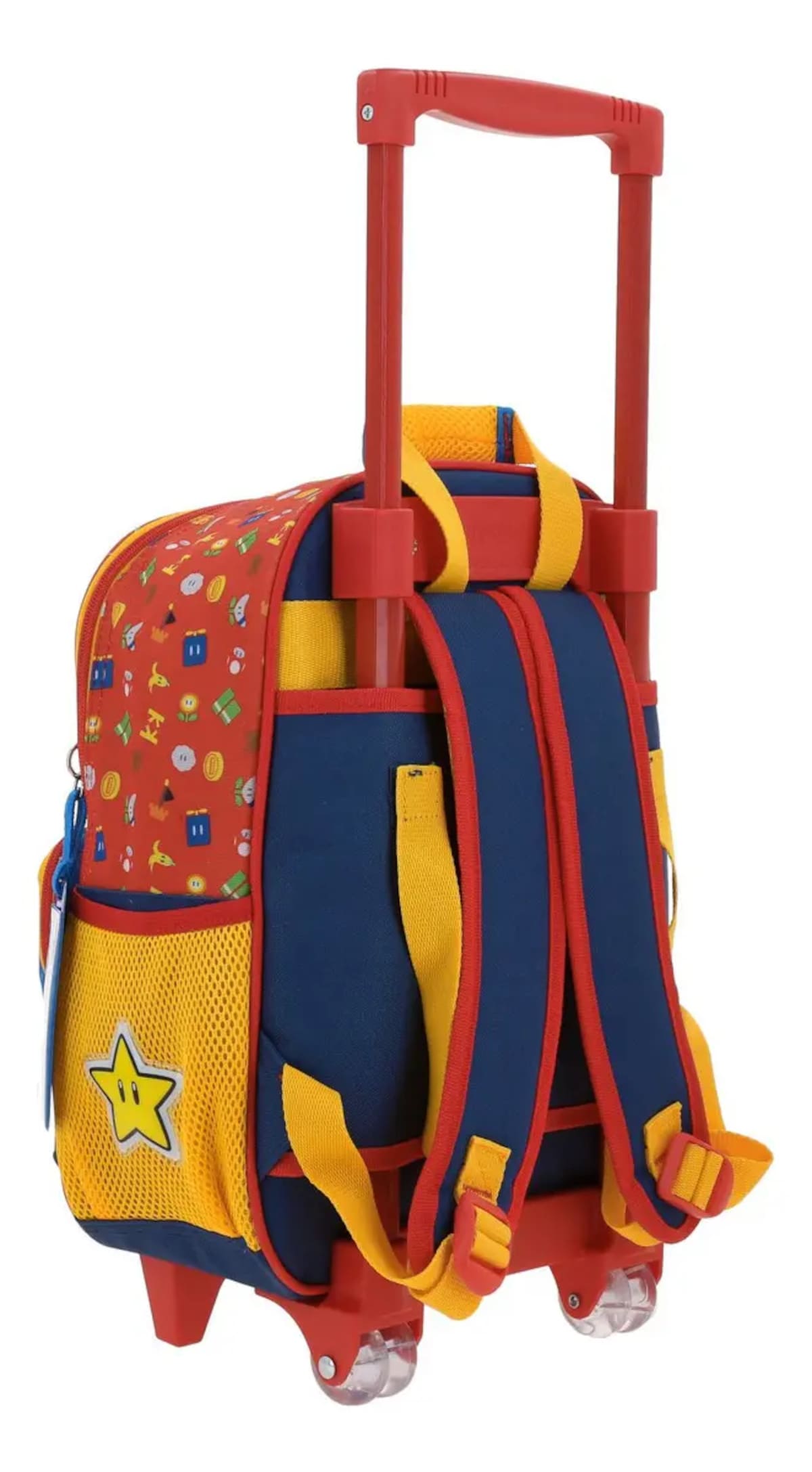La mochila con llantitas es ideal para preescolar y los primeros años de primaria. | Foto: Mercado Libre