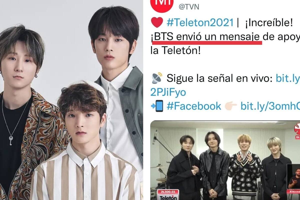 En Teletón chileno confunden a W24 con BTS