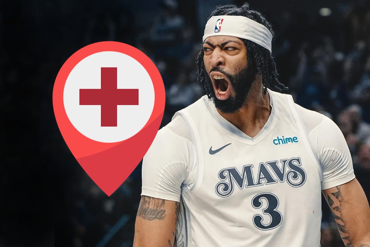 ¿Cuánto tiempo estará fuera Anthony Davis tras lesionarse en su debut con los Mavs?