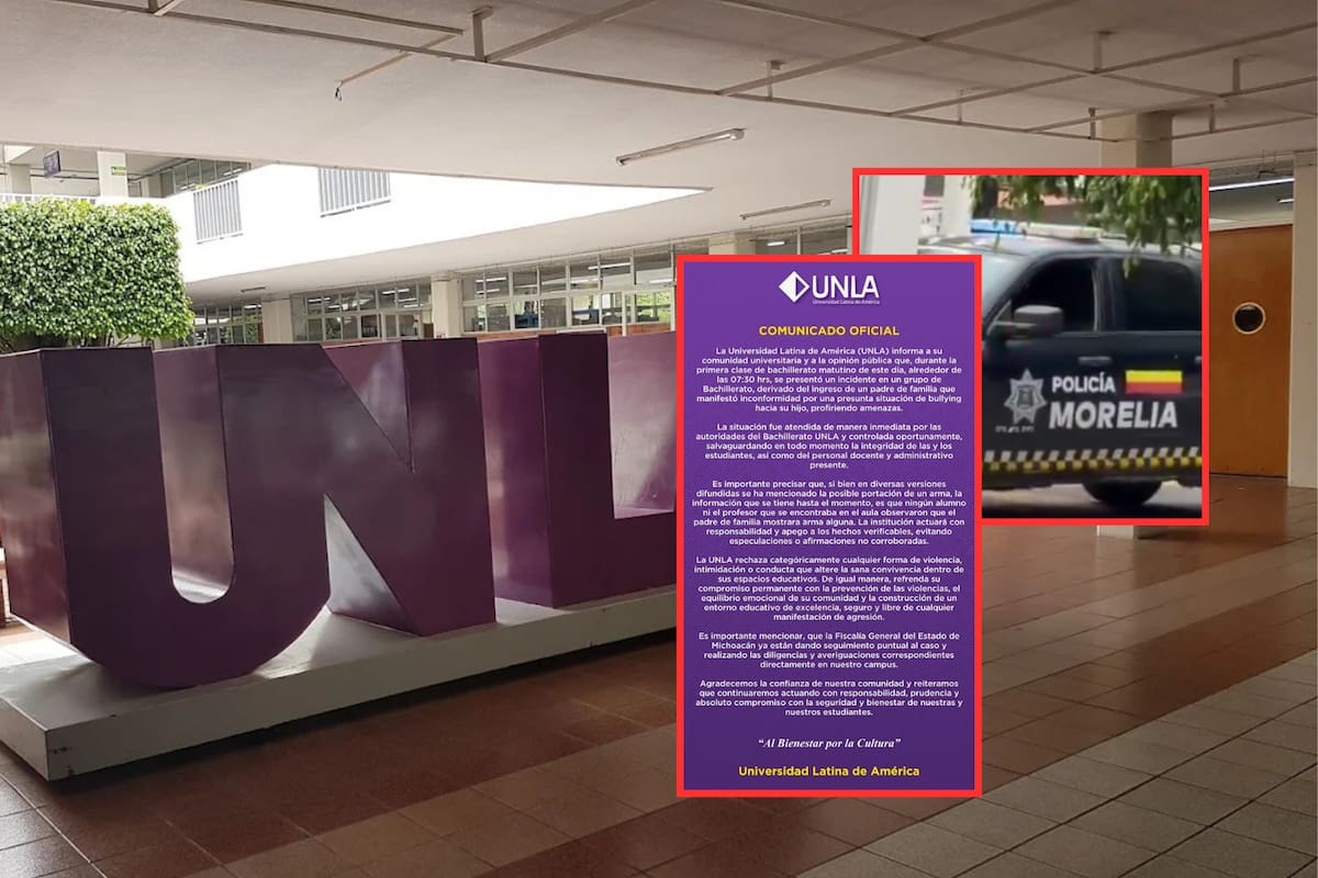 Padre ingresa a preparatoria en Morelia y amenaza de muerte a alumnos por ejercer bullying contra su hijo; la Fiscalía ya investiga