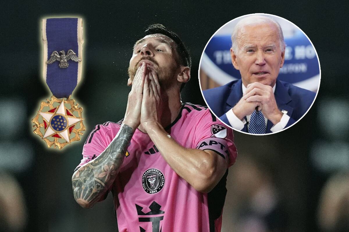 ¿Por qué Lionel Messi recibió una medalla de parte de Joe Biden en EU?