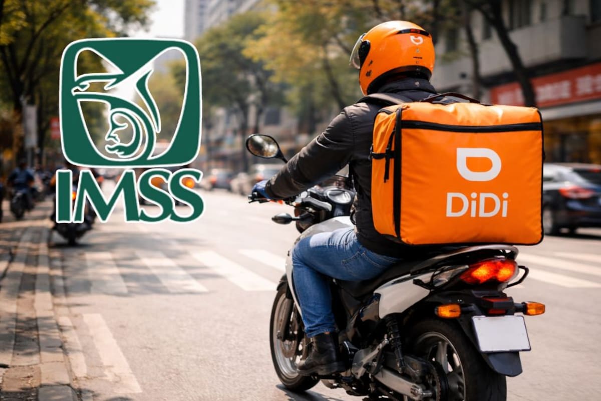 Desde el 1 de enero de 2026, repartidores en moto deberán rondar los $14,000 pesos al mes para acceder al IMSS: ¿qué cambió en el cálculo del ingreso neto?