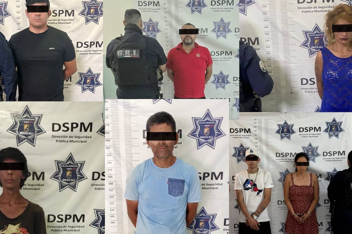 Capturan a siete con mariguana, heroína y metanfetamina en operativos