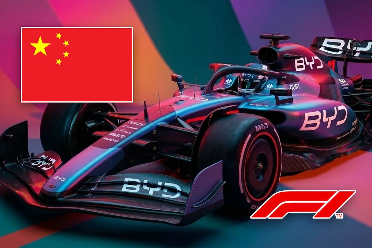 El gigante chino de los autos eléctricos BYD evalúa sumarse a la Fórmula 1