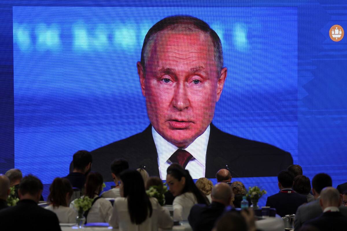 Vladimir Putin dice que Rusia no tiene "nada en contra" de la adhesión de Ucrania a la UE