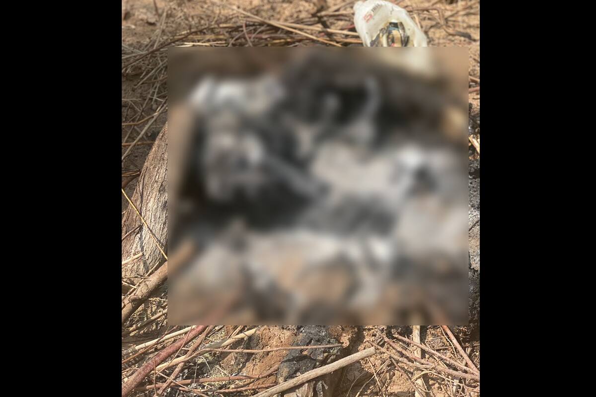 Encuentran cuerpo calcinado en el valle