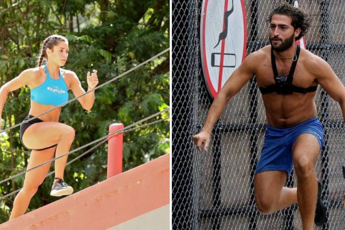 Exatlón México: Ramiro y Tanya confirman su romance con un beso ante las cámaras