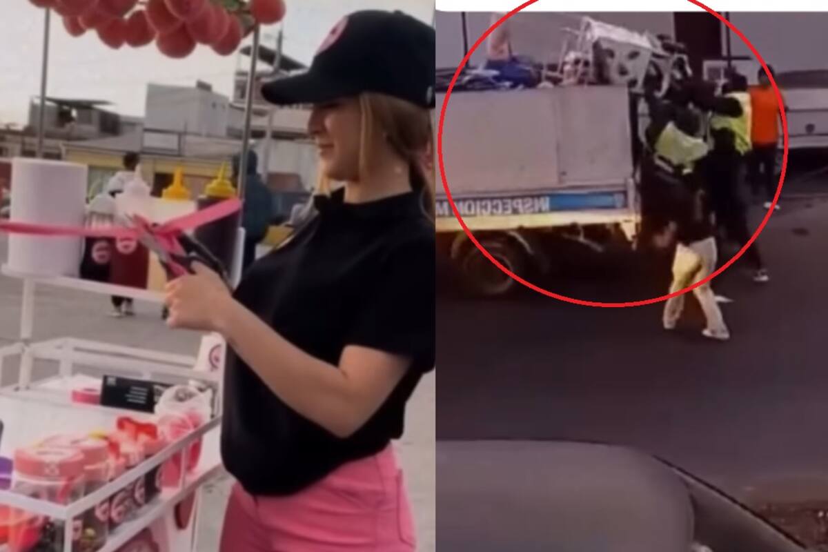 Joven emprendedora pierde todo cuando autoridades se llevan su primera carreta de negocio