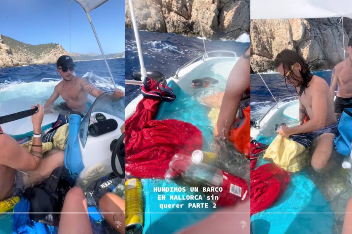 Jóvenes SOBREVIVEN al hundimiento de su barco en España: así fueron salvados (VIDEOS)