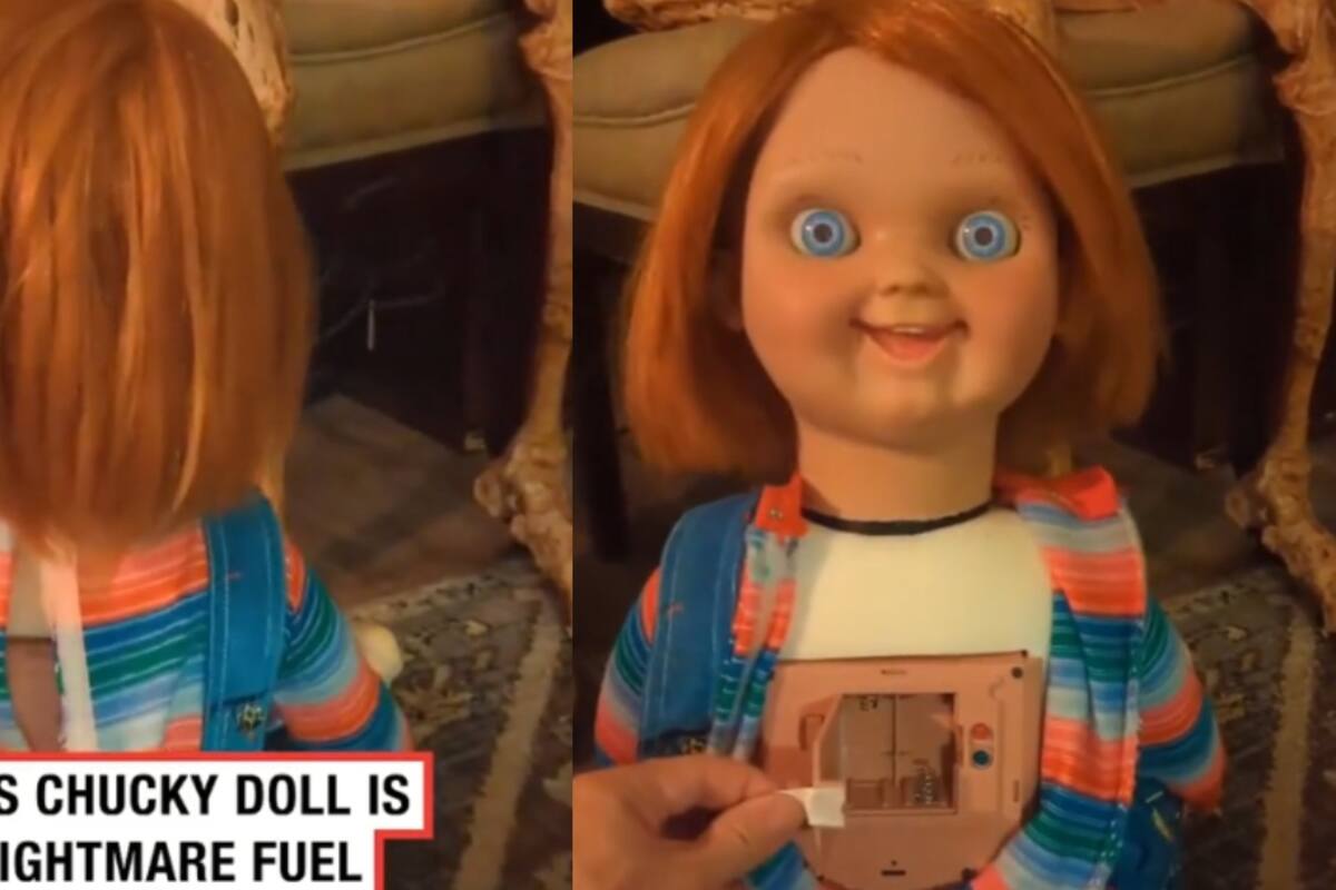 Muñeco de Chucky que se mueve sin pilas causa sorpresa en Tiktok