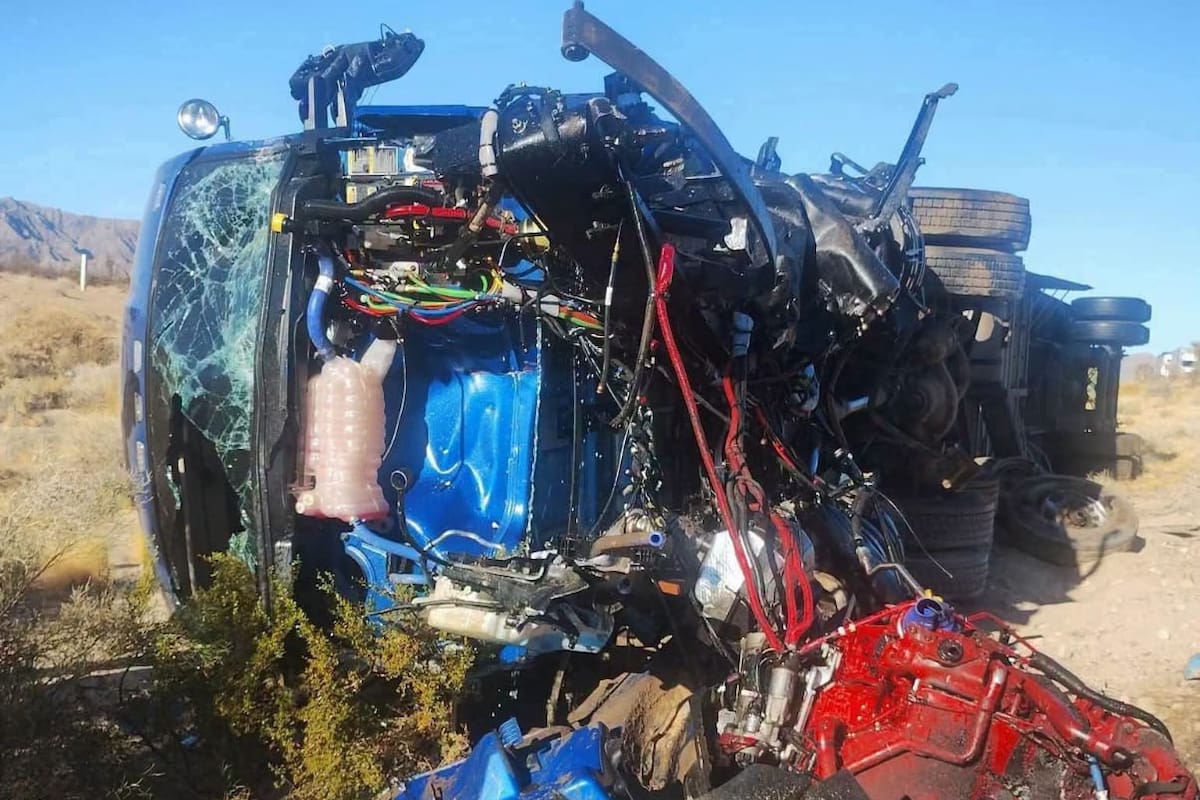 Fuerte accidente en la carretera Sonoyta–San Luis Río Colorado deja un fallecido de manera preliminar