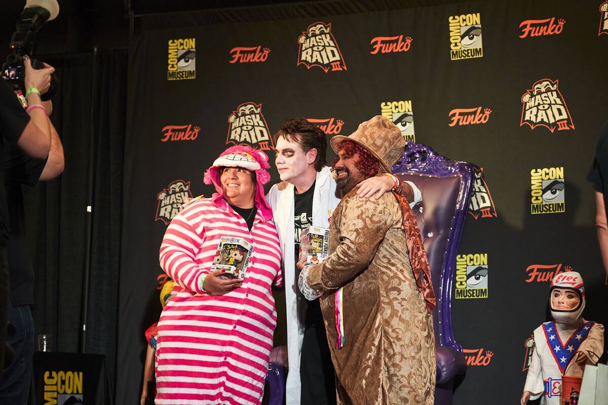 ‘Mask-O-Raid IV’ regresa al museo del Comic Con en San Diego