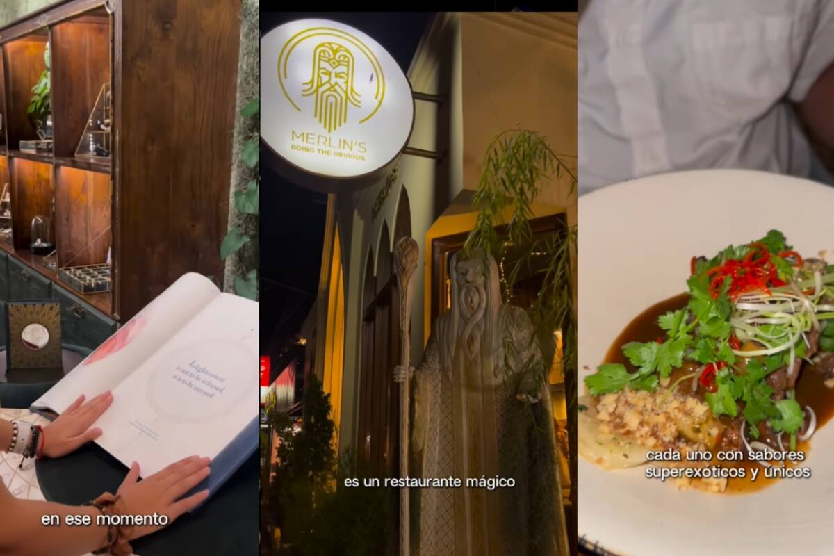 “La comida te elige a ti”: Restaurante en Bali con temática de Merlín causa sensación