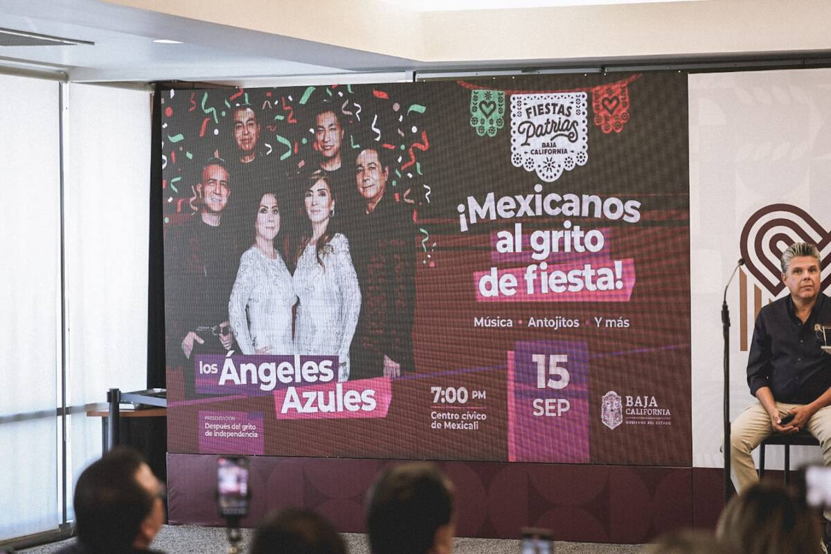 Pondrán el ambiente Cristian Castro y los Ángeles Azules en Fiestas Patrias 2024