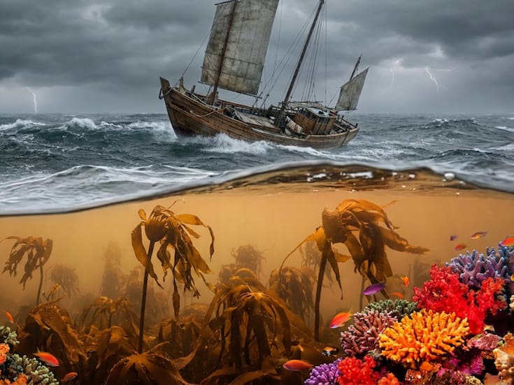 El océano en Japón sube 6°C y desata una crisis científica: El desvío de la corriente Kuroshio amenaza con extinguir la base de la comida japonesa