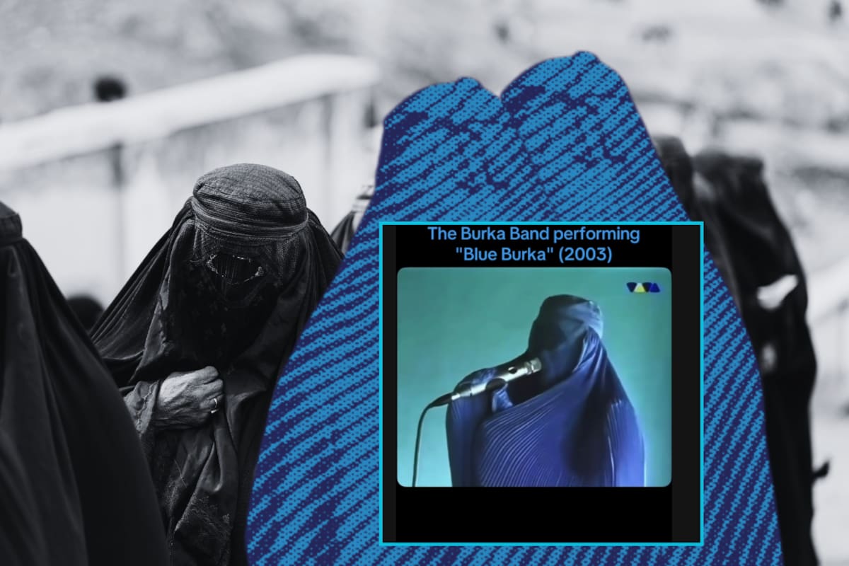 “Burka Blue”: la canción satírica que desafió la opresión del régimen islamista de los talibanes en Afganistán
