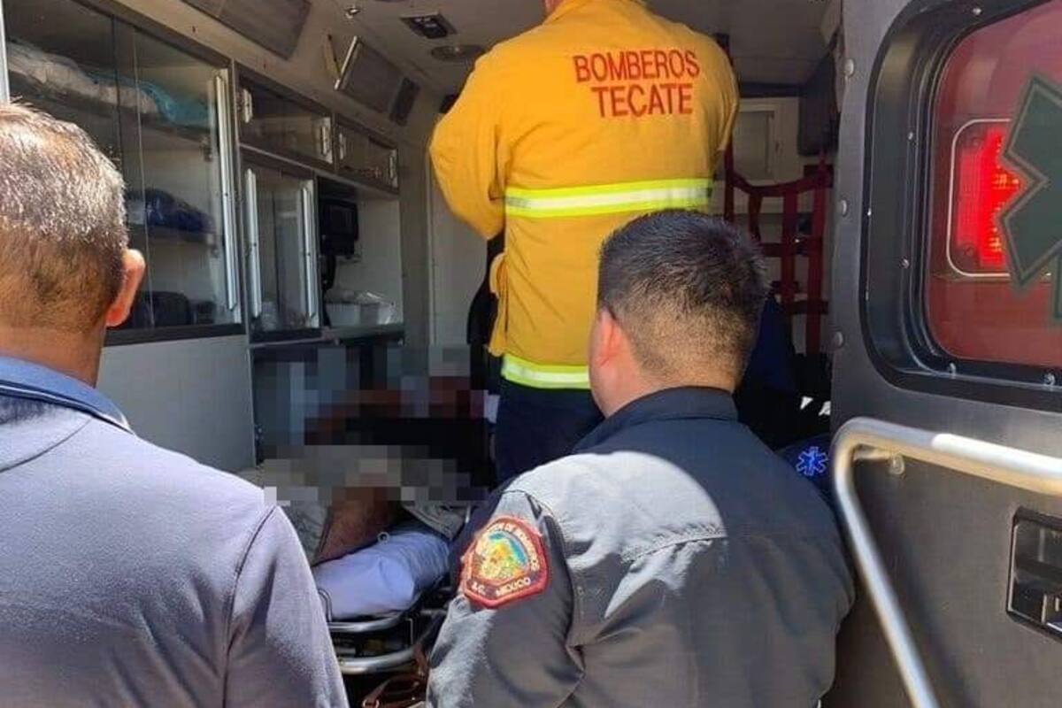 Rescatan a hombre perdido en Tecate