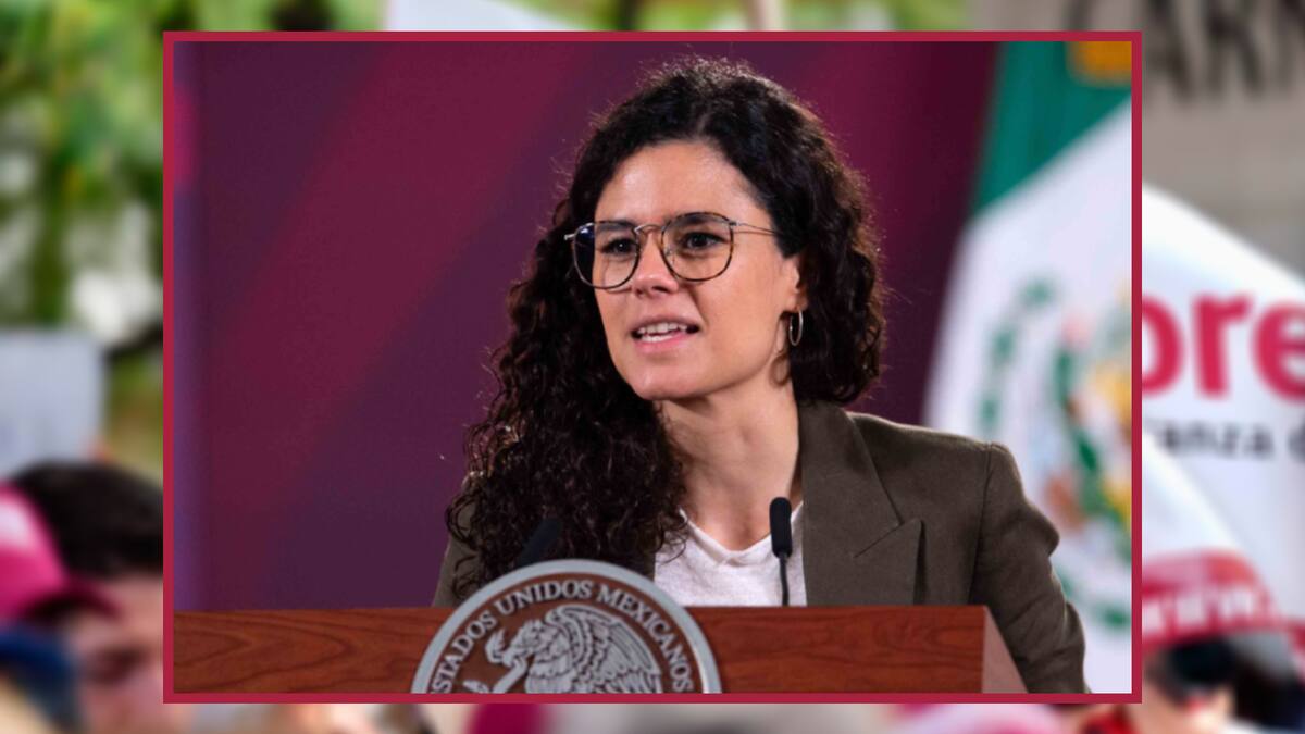 Luisa María Alcalde quiere ser la dirigente de Morena. Foto: Especial