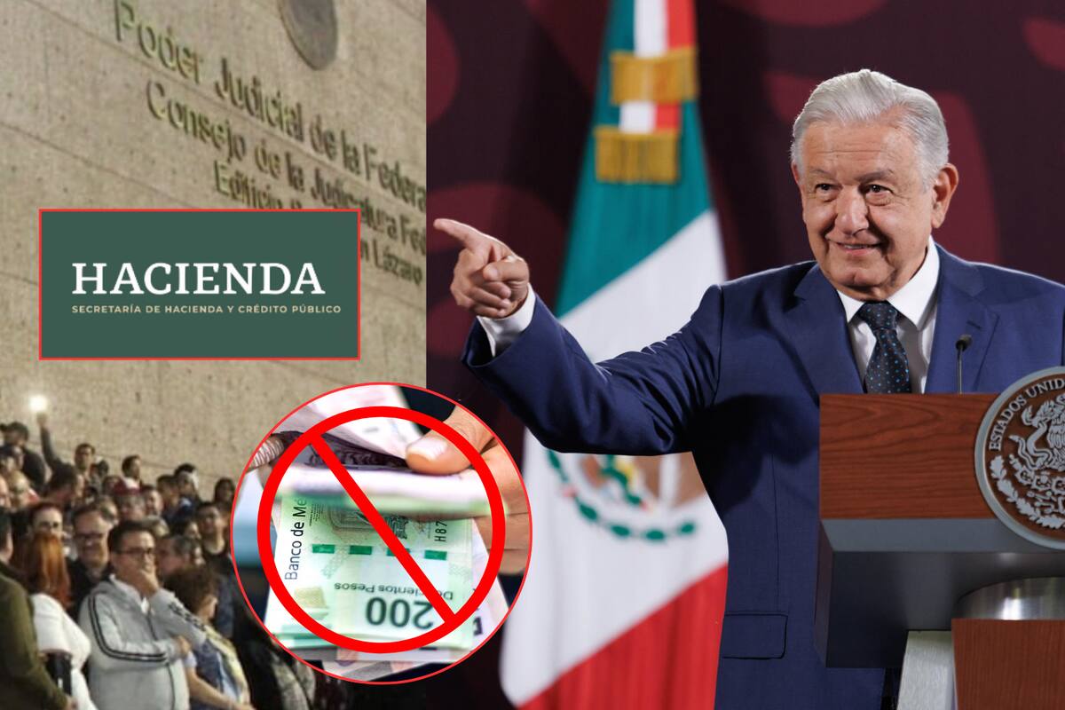 Hacienda solicita no pagar y despedir a trabajadores en paro por reforma al Poder Judicial, confirma AMLO