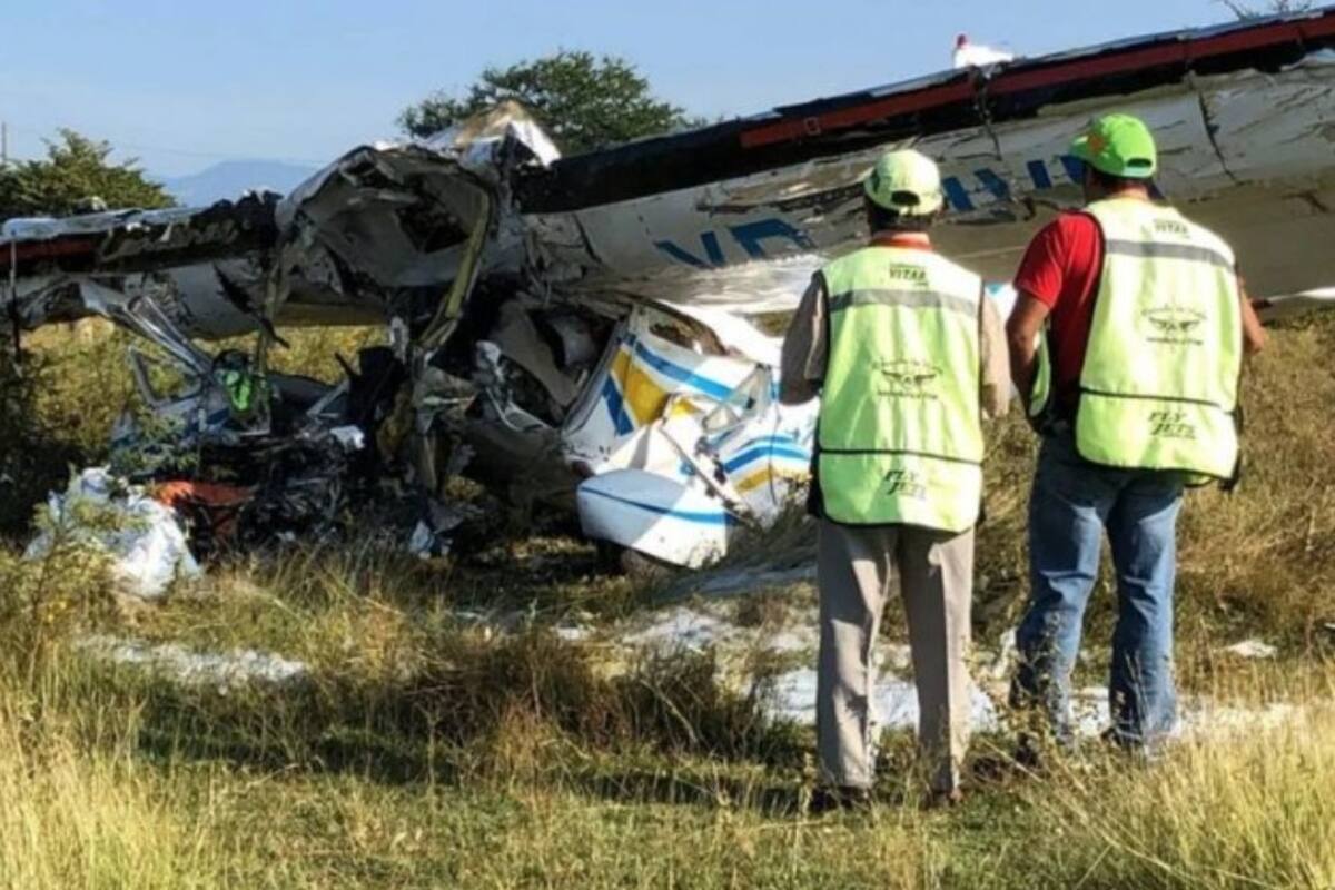 Avioneta se desploma y se incendia por fallas mecánicas en Ahome, Sinaloa