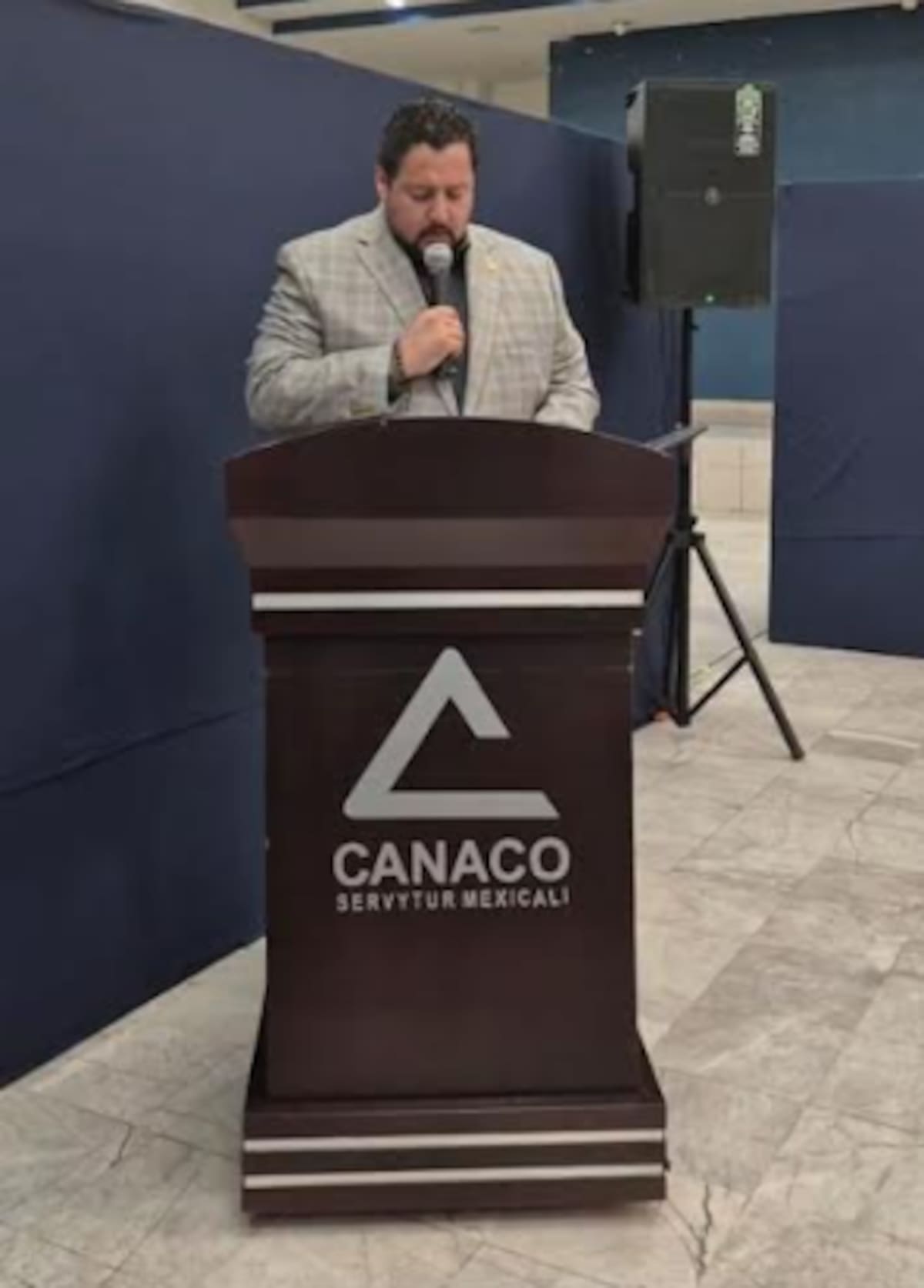 Presidente de la Cámara de Comercio, Servicios y Turismo (Canaco), César Antonio Beltrán Badilla.│Foto: Fernando Guerrero