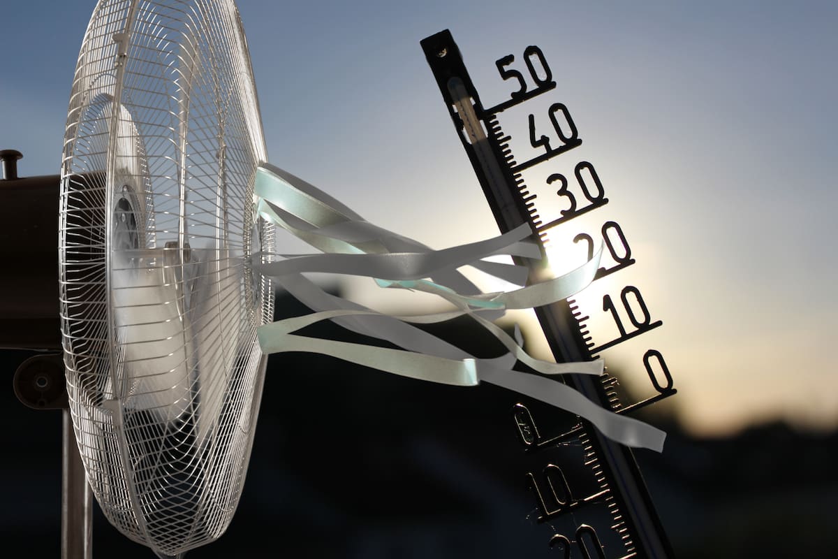 El error que muchos cometen al colocar el ventilador y el truco para sacar el aire caliente más rápido