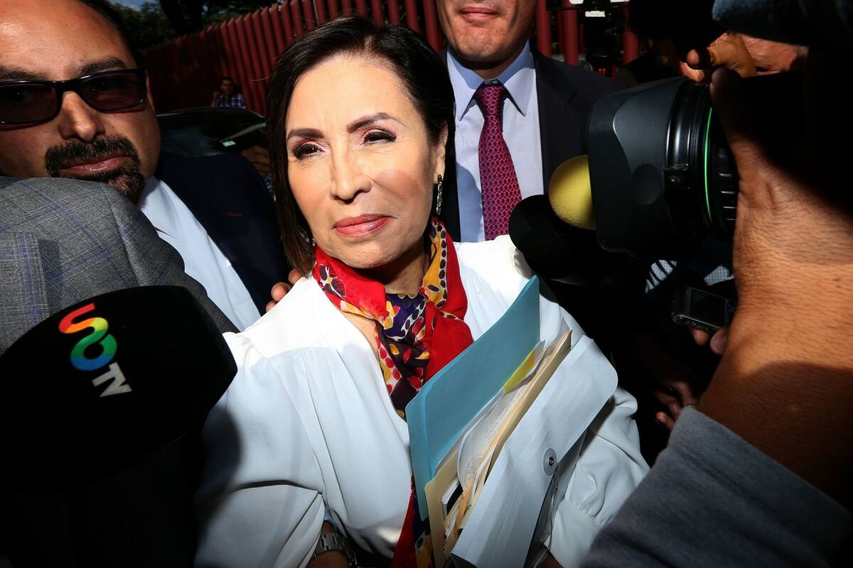 Rosario Robles será juzgada hoy en la Cámara Baja
